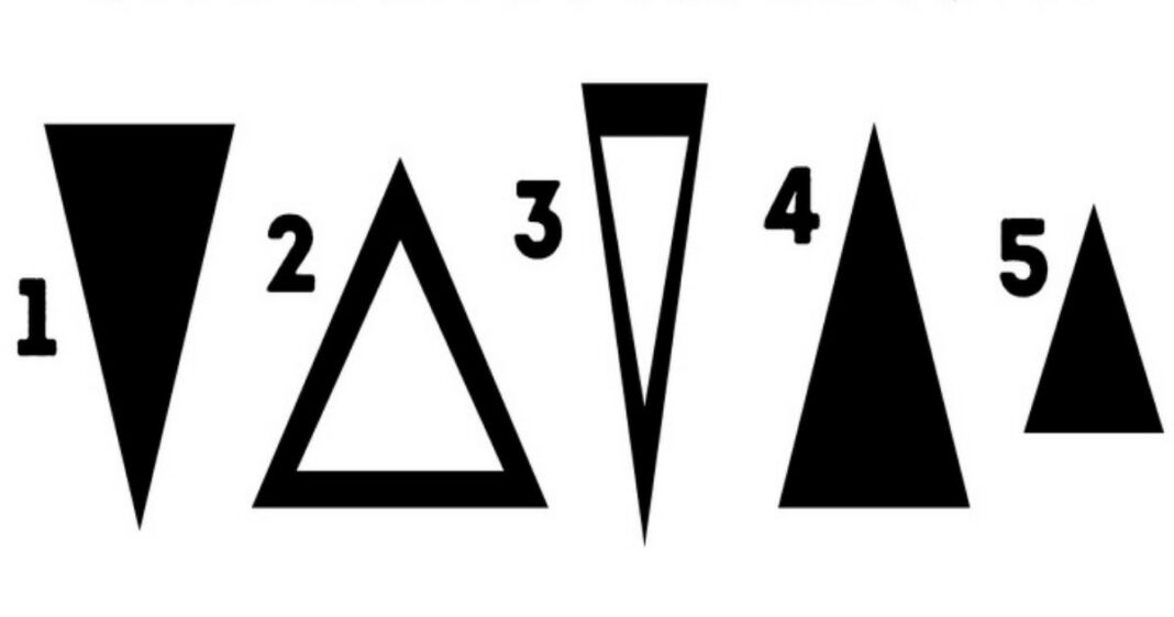 Тест: Триъгълникът, който избереш, показва важна истина за теб