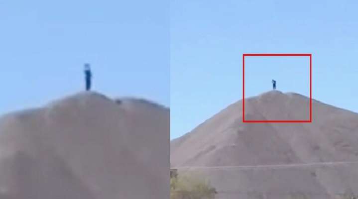 Зашеметяващо видео на гигантски хуманоид заснет на хълм в Агуаскалиентес (видео)
