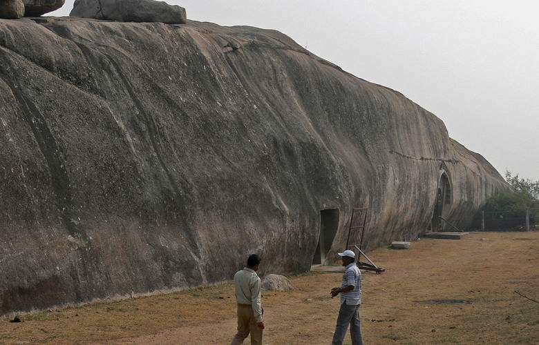 Антични скални бункери са намерени в Индия