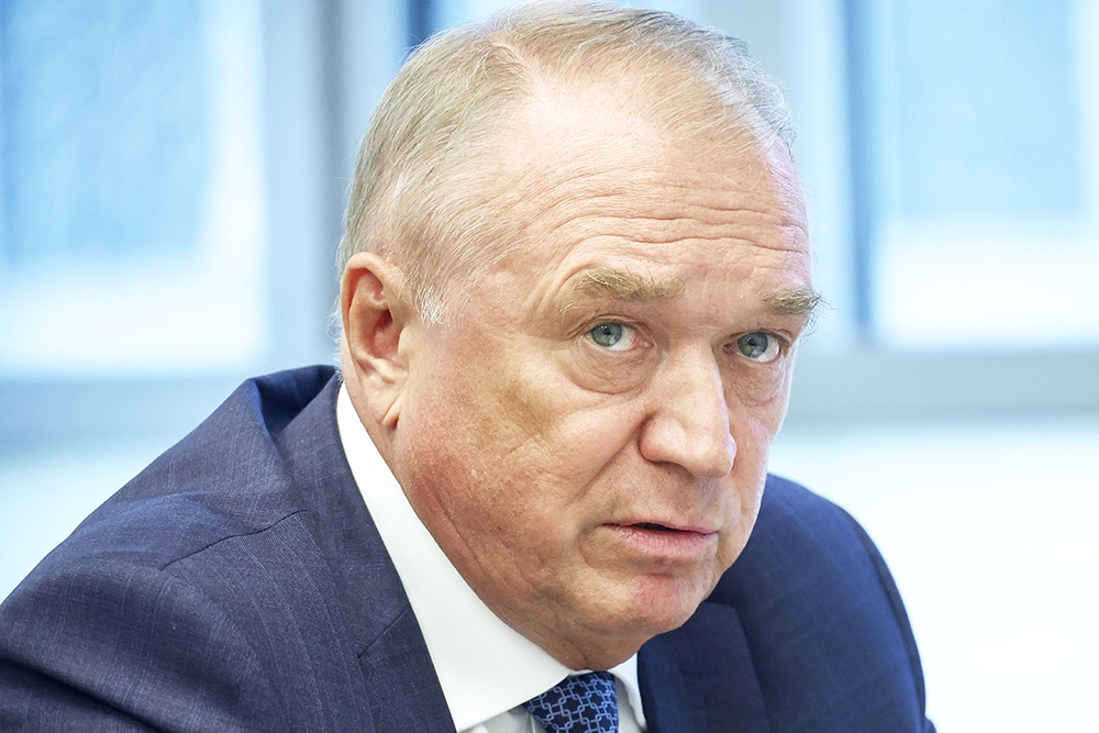 Президент Торгово-промышленной палаты России Сергей Катырин. 