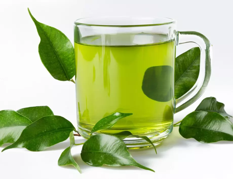 Има ли кофеин в зеления чай?