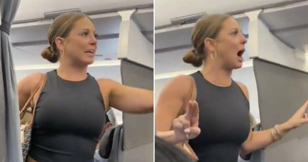 Жена в самолет: „Онези, които останат, ще умрат. Отзад има нещо нереално!” (видео)
